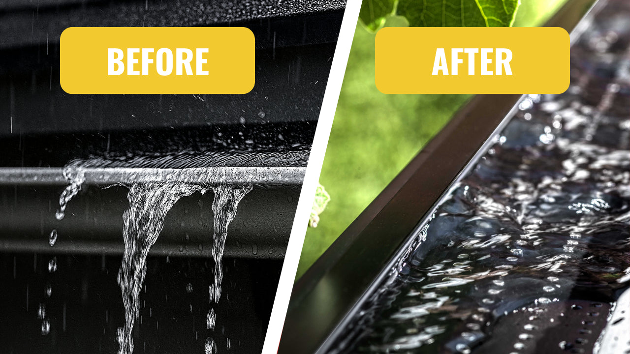 Rain Gutter Protection - Alu-Rex Gutter Clean Pro